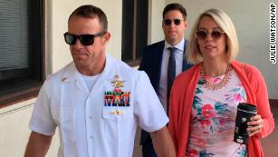 Navy SEAL Eddie Gallagher sentenced to reduction in rank and partial pay